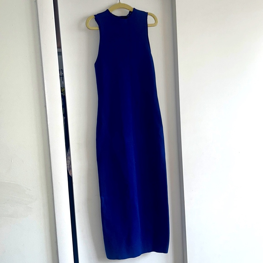 Haider Ackermann 
Mock Neck Knee-Length Dress